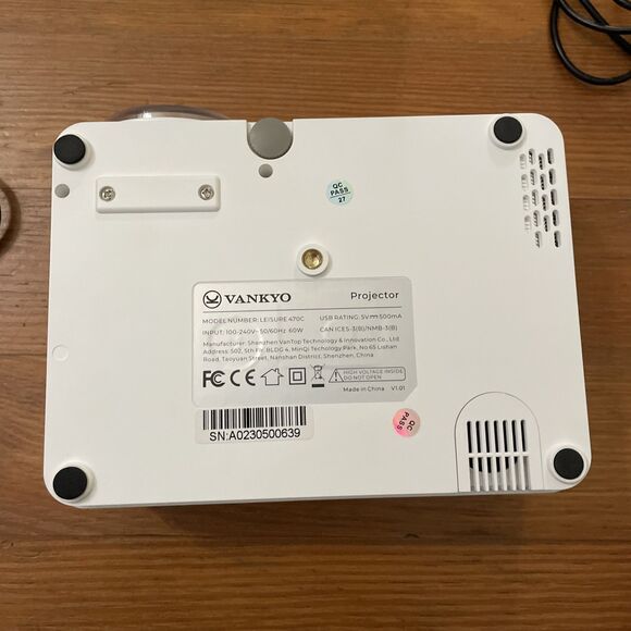 Vankyo Leisure 470R White Projector for Home Entertainment TESTED - Picture 9 of 16